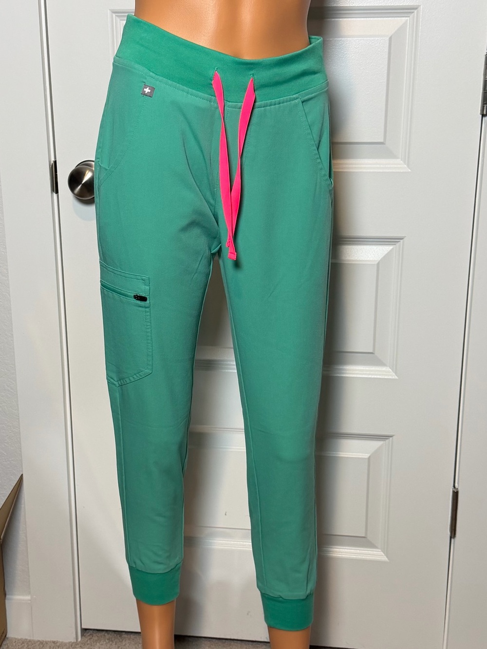 FIGS Castelar Scrub Pants XXS Petite Surgical Green W18SW2002 RARE
